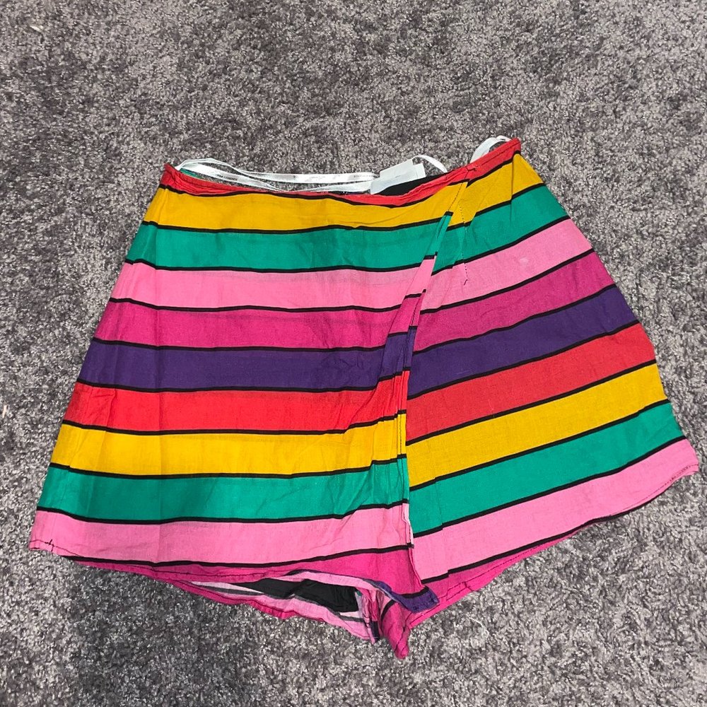 Lovers + Friends Rainbow Skort